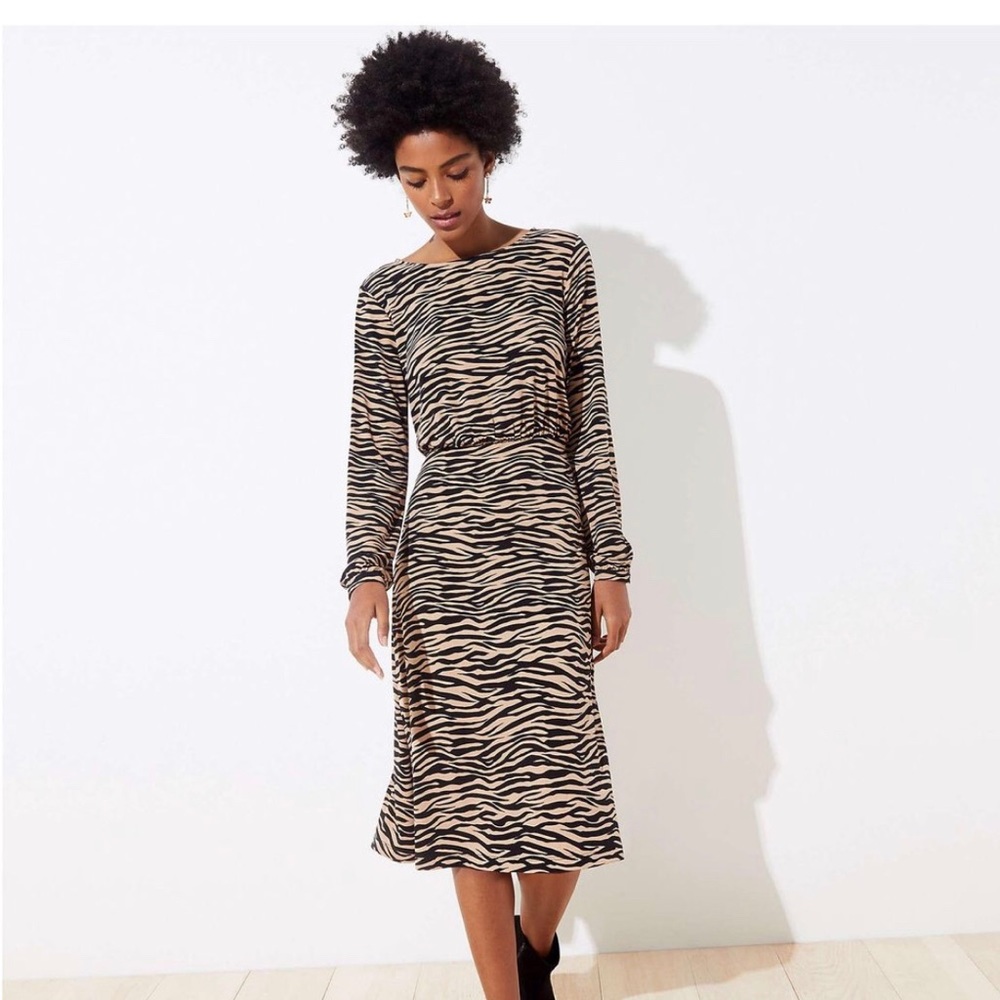 NWT tiger striped bar dress. Never worn!